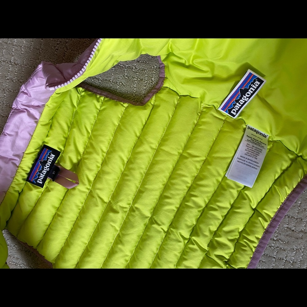 3T Patagonia vest in lavender